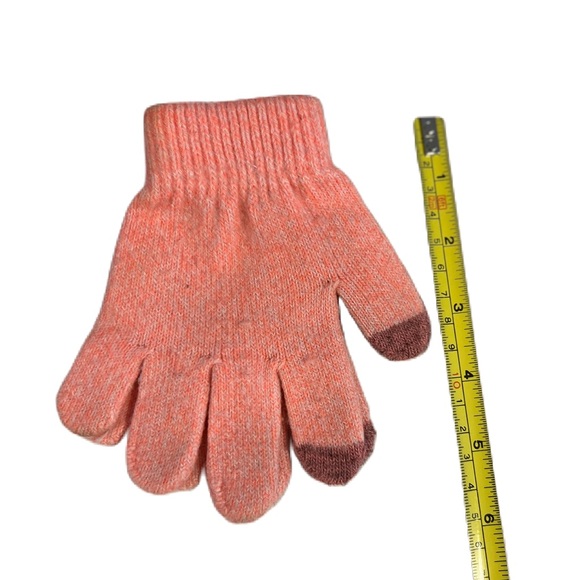 Super soft girls mauve scarf, Justice earmuffs & sweater mittens - Picture 5 of 8